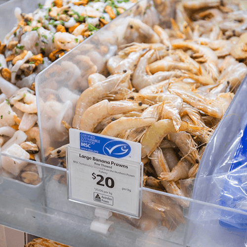 Is seafood with the blue fish tick really sustainable?