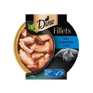 DINE cat food